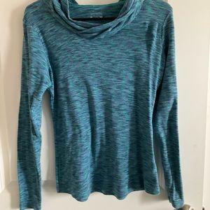 Columbia women’s space dyed long sleeve with hoodie